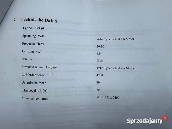 Odciąg dymu spawalniczego wyciąg pyłu filtr opolskie sprzedam