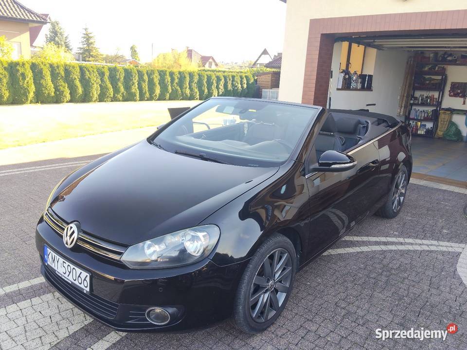 Volkswagen Golf VI Cabrio 16TDI 2012r małopolskie Zakliczyn