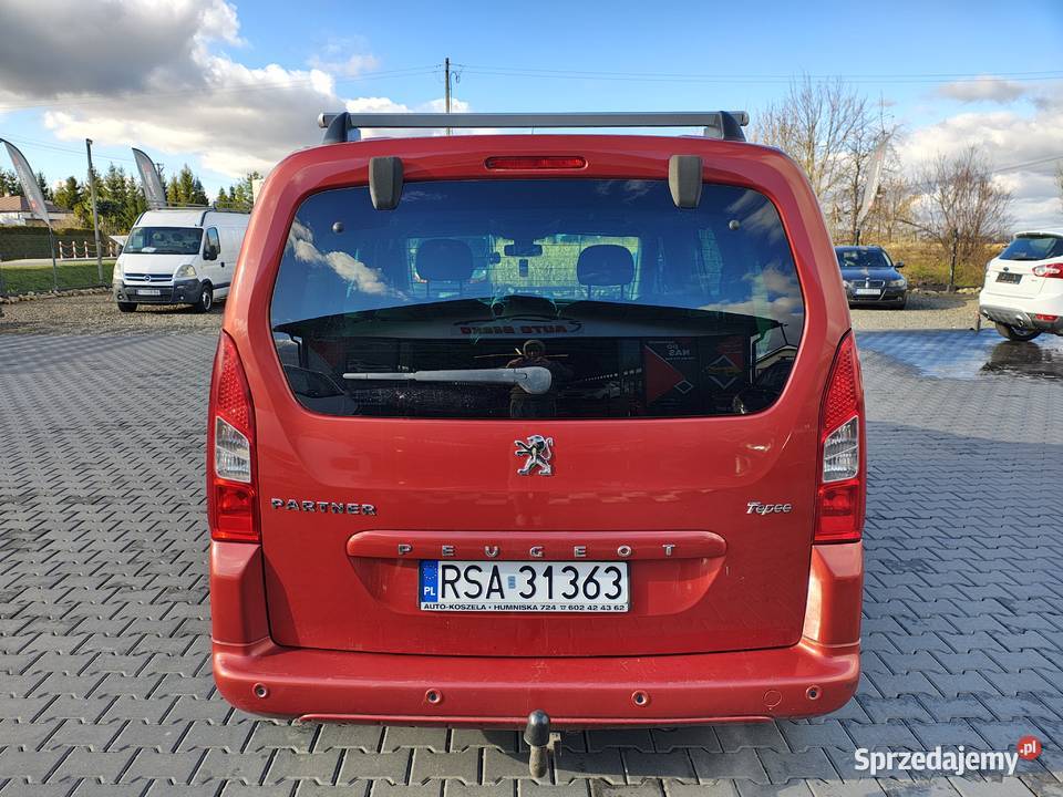 Peugeot Partner 16Diesel Zarejestrowany kupiony w Polsce Zarszyn