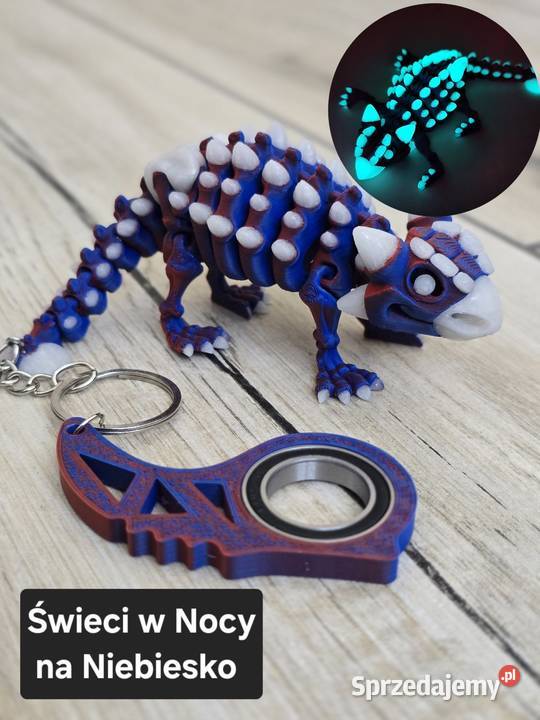Keyspinner Świecący Ankylozaur 2w1 KeyRambit 6 lat+ Chełm