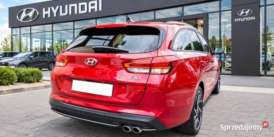 HYUNDAI i30 N linie LED mHEV 160 7DCT kombi FULL Rok produkcji 2021 Poznań