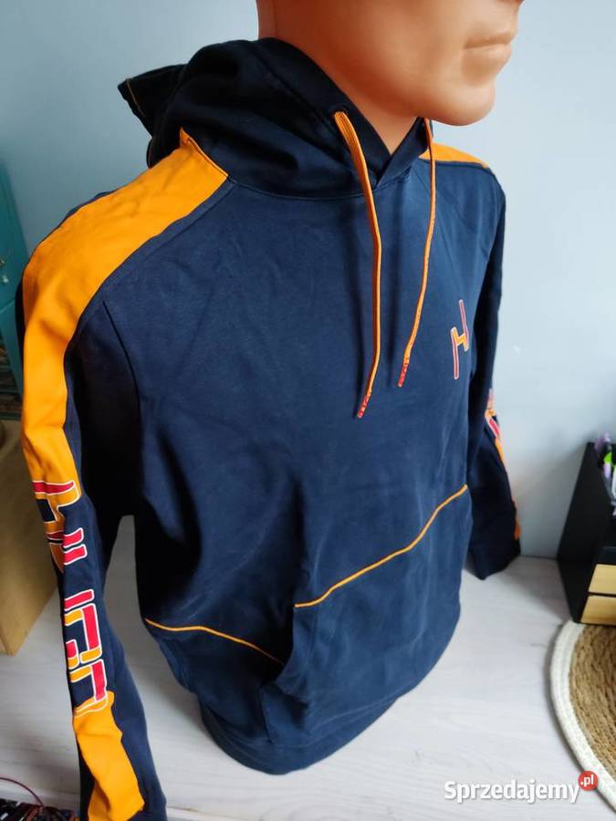 Bluza z kapturem Hugo Boss granatowo opolskie Głuchołazy