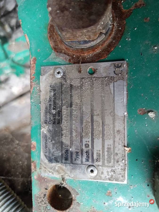 Kverneland EM100200 31 z Packomatem S nieuszkodzony kujawsko-pomorskie