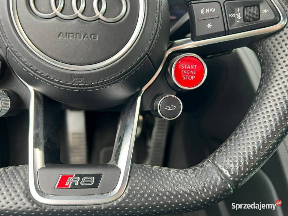 Audi R8 Salon V10 610 Ceramika Kamera immobilizer wielkopolskie Baranowo