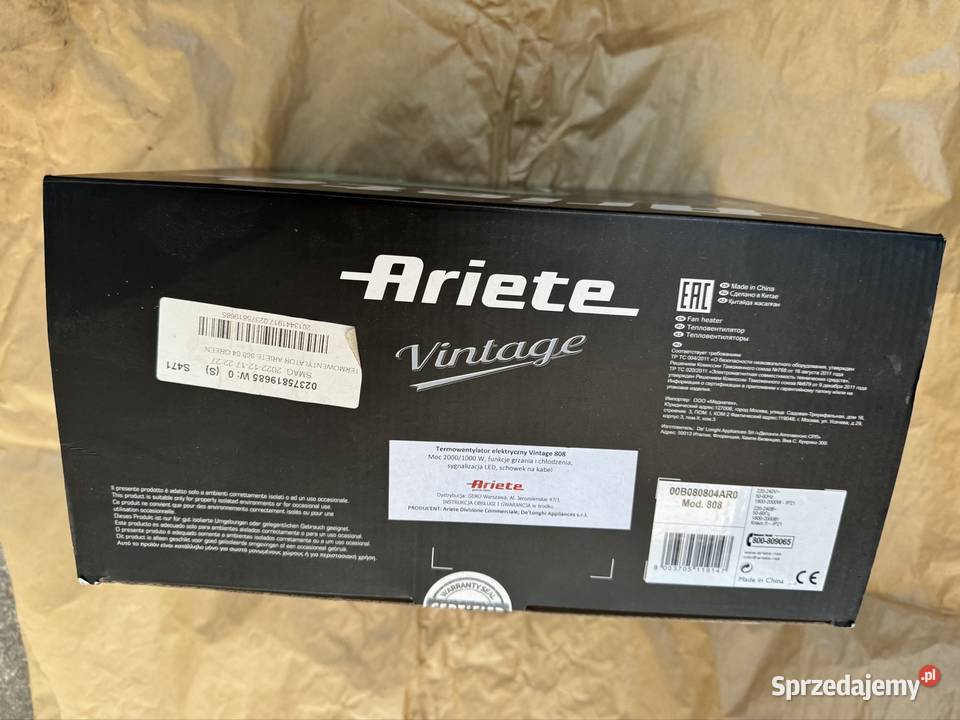 Termowentylator Elektryczny 1000W 2000W SMEG Jelenia Góra sprzedam