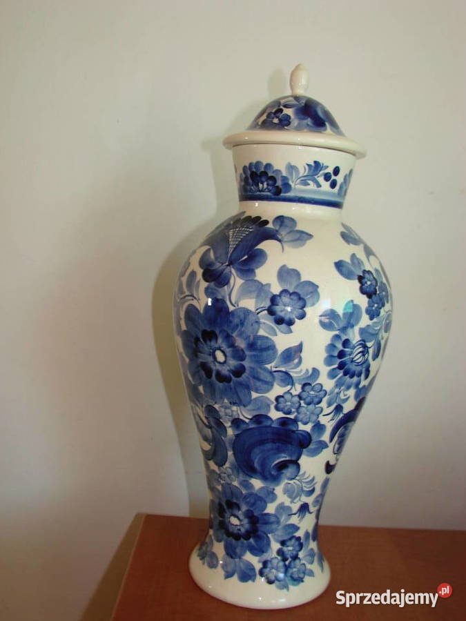 Włocławek fajansowy wazon 37 Pozostałe Pruszcz Gdański
