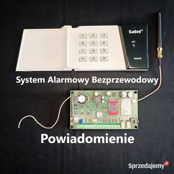 System alarmowy z powiadomieniem alarm sprzedam