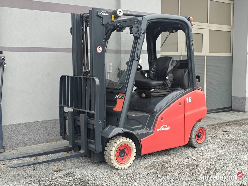 Wózek Linde H16 LPG Triplex 47m 2013r Sandomierz