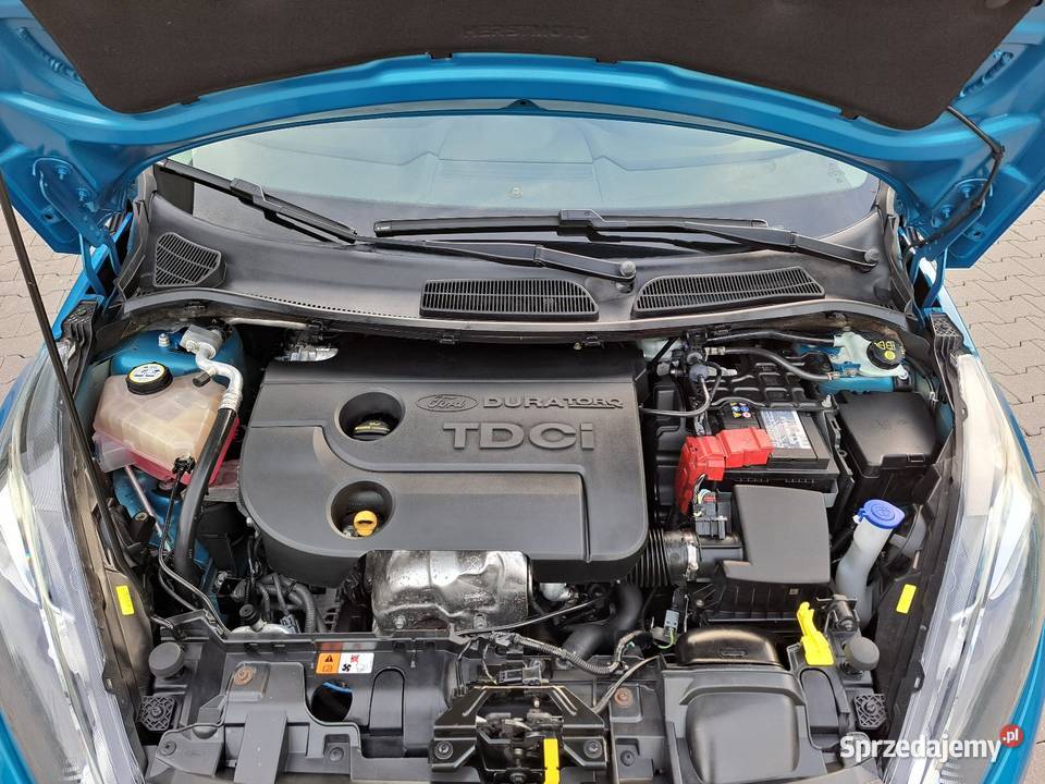 Ford Fiesta MK7 Lift 15 TDCI 158 Klima 5 drzwi z wielkopolskie Koziegłowy