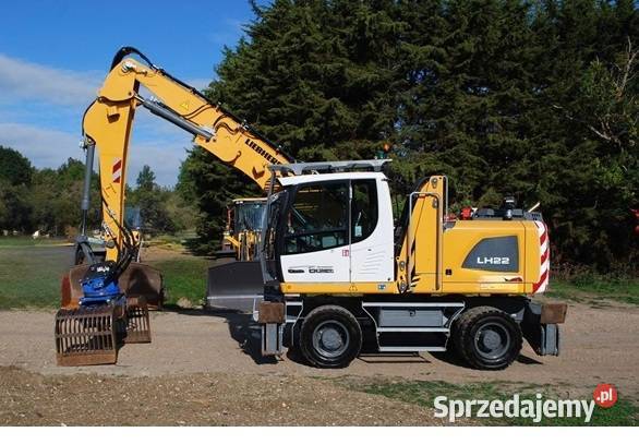 KOPARKA PRZEŁADUNKOWA LIEBHERR LH22M LITRONIC Koparki Tuliszków