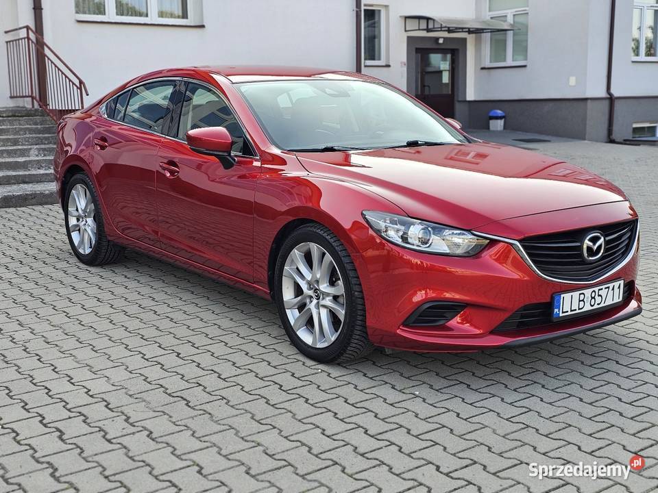 Mazda 6 GJ 2016r 25 benzyna 192 VAT marża Krynice