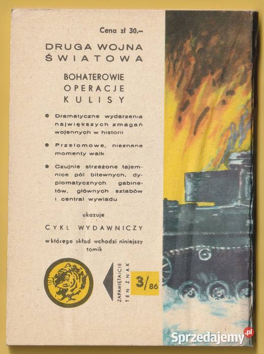 ŻÓŁTY TYGRYS FIASKO BURZY ZIMOWEJ 1986 łódzkie