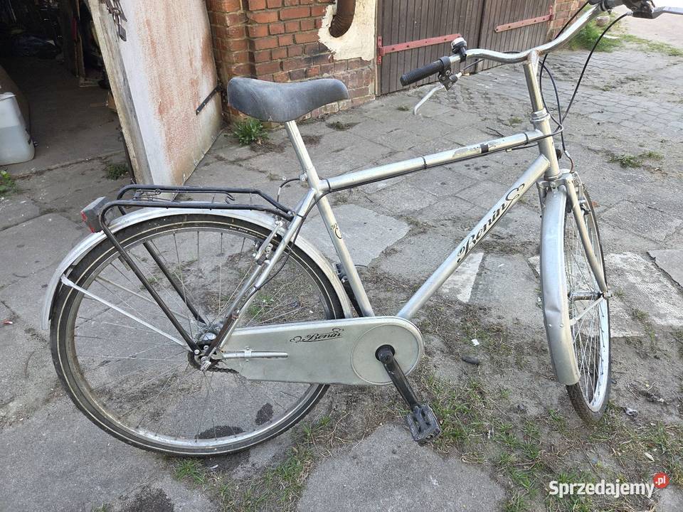 Rower miejski męski na wąskich oponach wielkopolskie Zaborowice