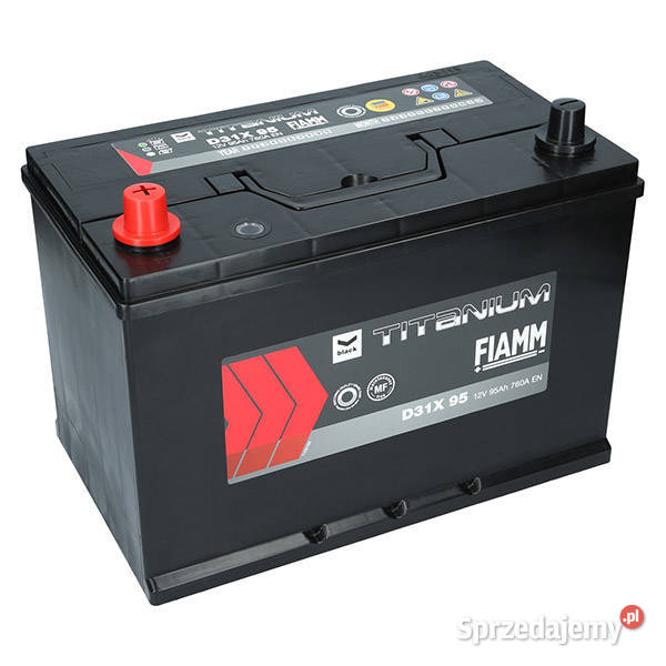 Akumulator Fiamm Black 12V 95Ah 760A L JFTP95 Jelcz-Laskowice