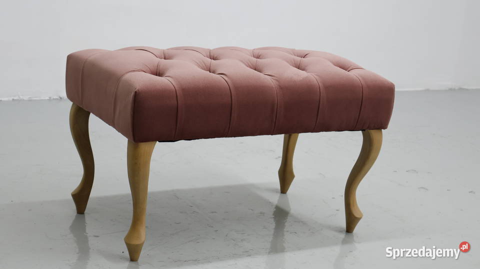 ONL nowoczesna pufa design tkanina wielkopolskie Poznań