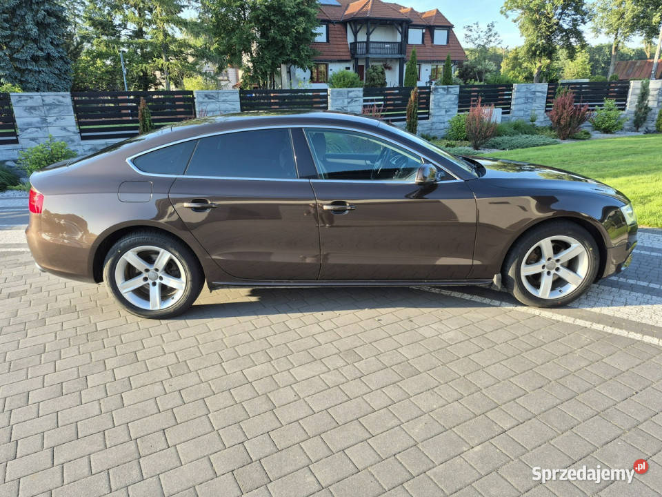 Audi A5 Sportback xenon led navi chromy ładny Drelów