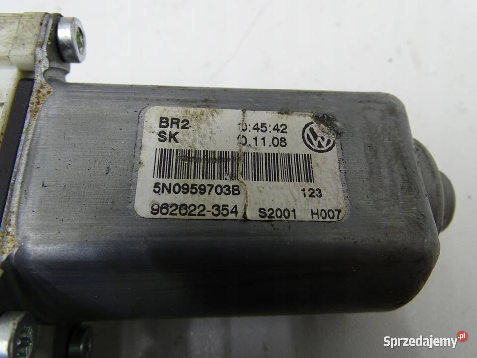 SILNICZEK SZYB LEWY TYŁ LEWY TYLNY 5N0959703B VW
