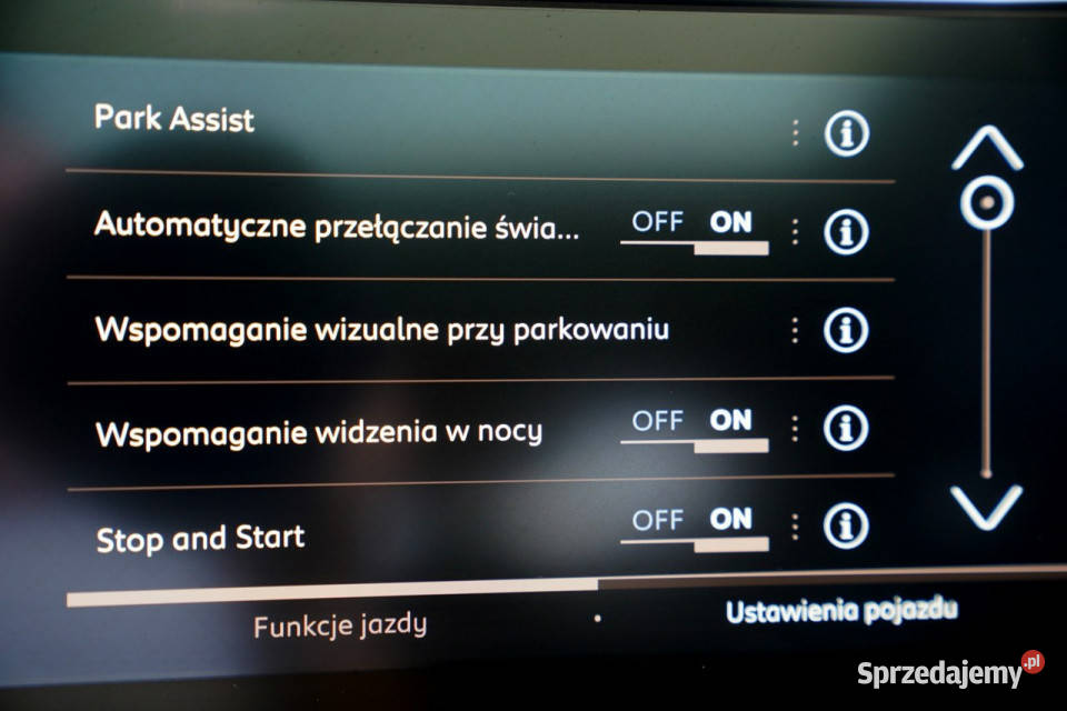 Peugeot 5008 GT kamera skora ALARM blis FUL LED kamera cofania Motoryzacja Otmuchów
