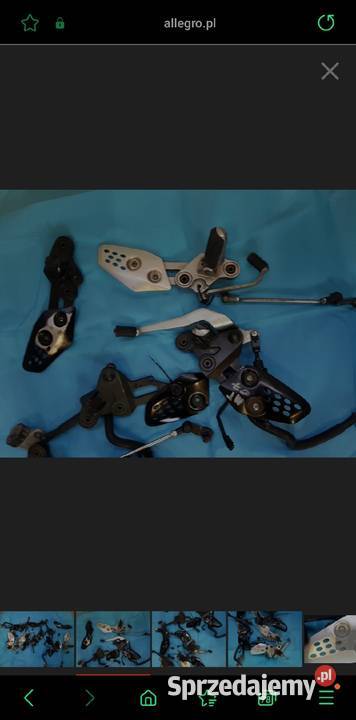 Yamaha MT 07 tracer XSR set podnóżek dźwignia Nowy Tomyśl
