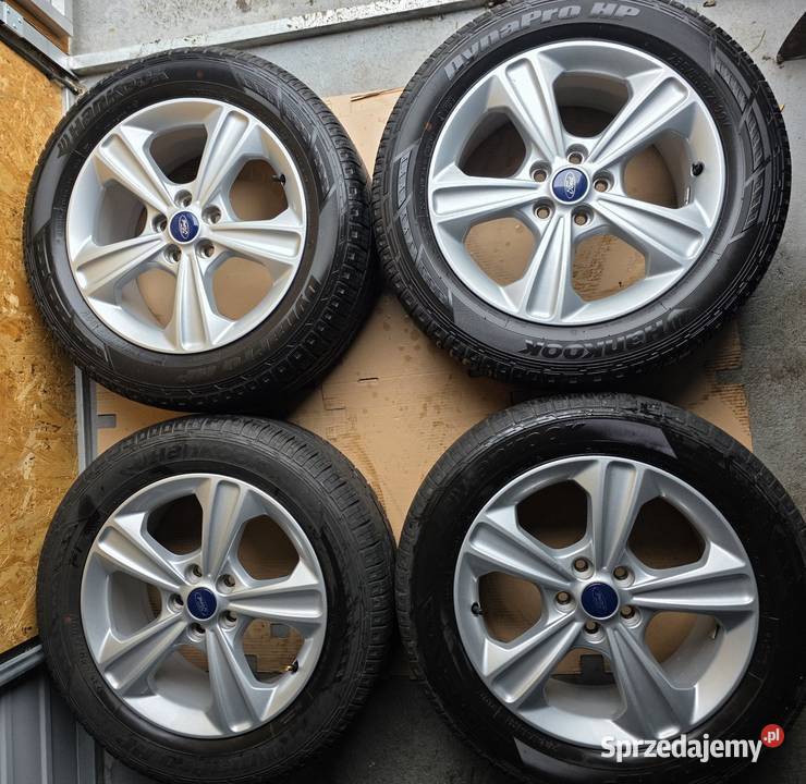Alufelgi Ford 17 5x108 z czujnikami cisnienia