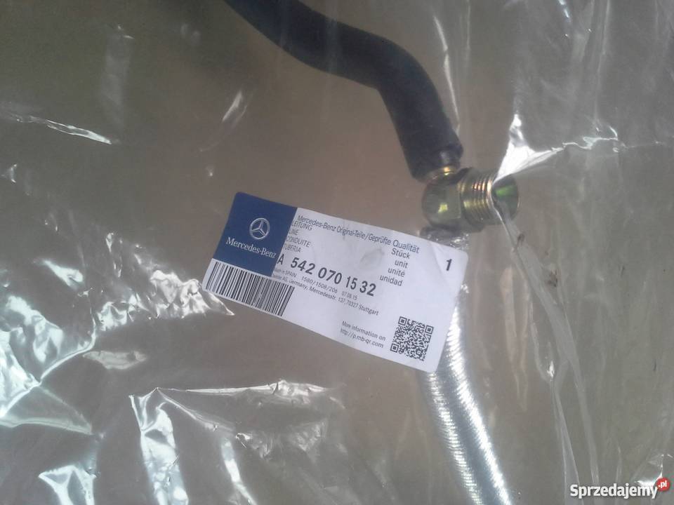 przewód paliwa CLAAS ACTROS MERCEDES 5420701532 Układ paliwowy Kłobuck