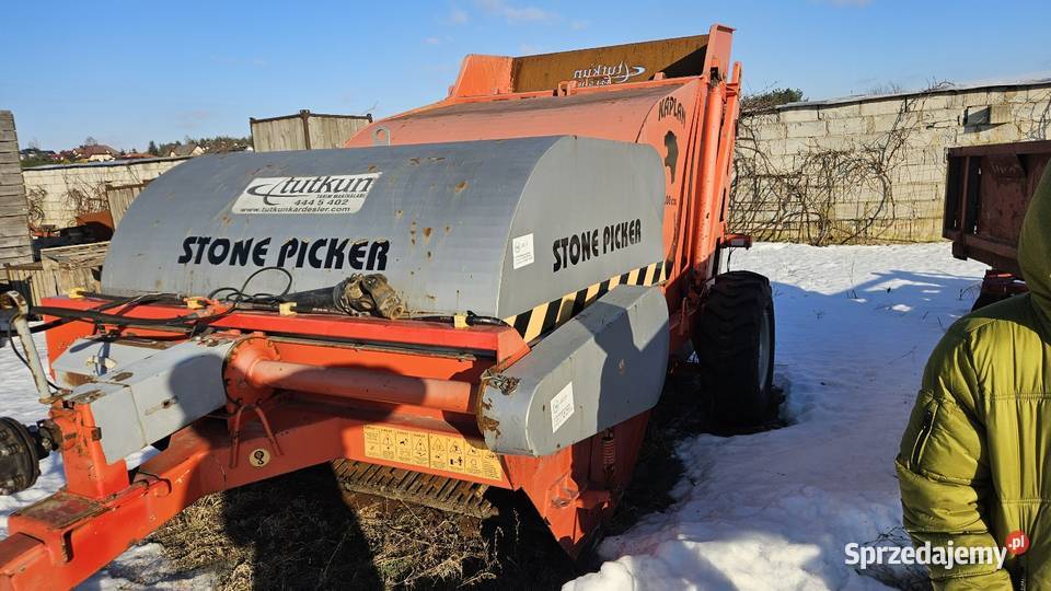 Zbieracz kamieni odkamieniacz kaplan tutkun