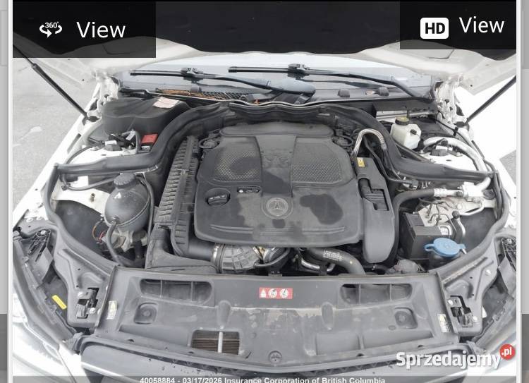 Mercedes C350 coupe 109000km Samochody osobowe Mikołajowice