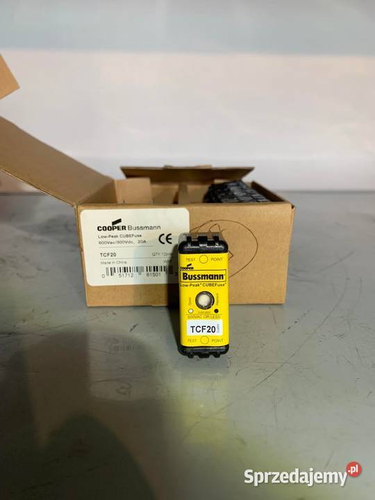 Bussmann TCF20RN LowPeak CUBEFuse 20 A Cube mazowieckie Warszawa