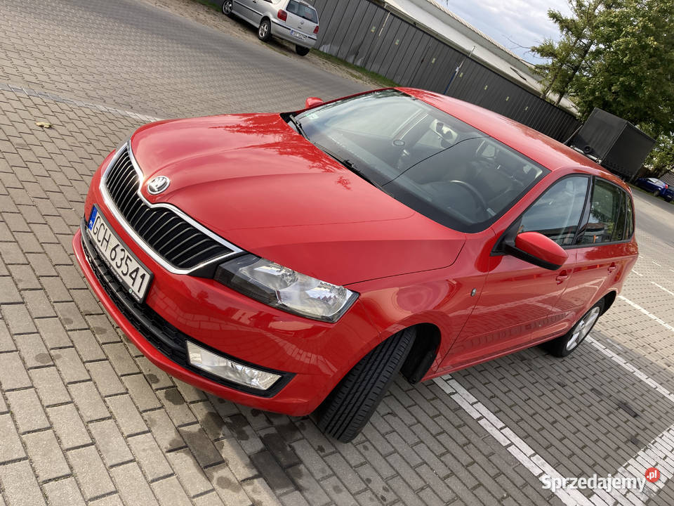 Skoda RAPID 1.2 105KM Niski przebieg, zadbany, bezwypadkowy