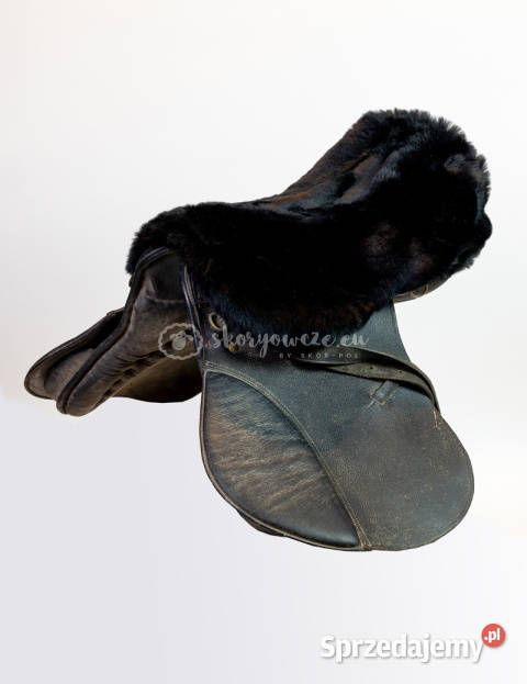 Nakładka na siodło końskie z naturalnej skóry małopolskie Szaflary