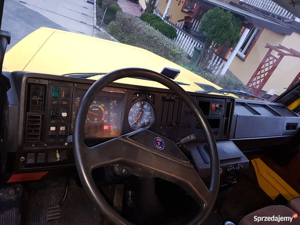 Scania 142 HL Pomoc Drogowa Specjalny Holownik mazowieckie Bielsk sprzedam