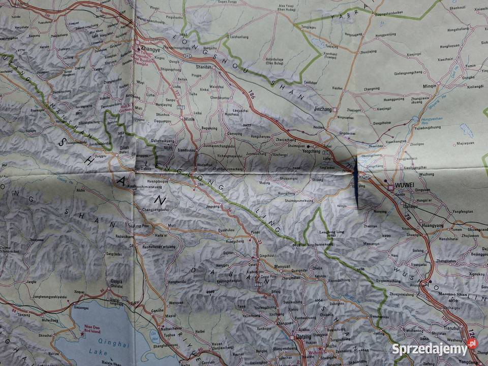 China North Nelles Map 11 500 000 Kraków