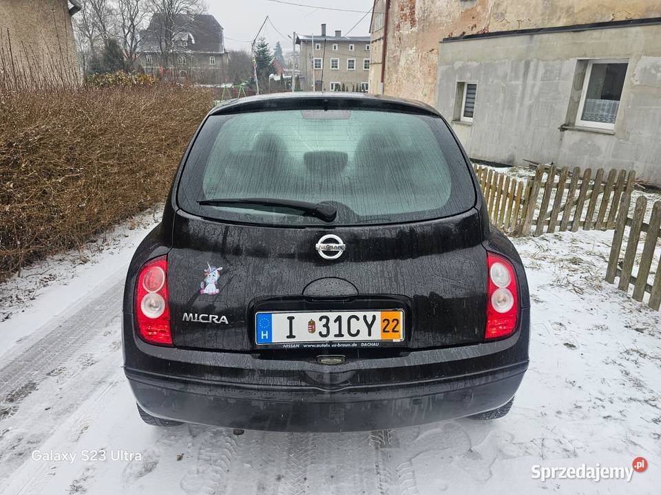Nissan Micra 2009 bezwypadkowa Rok produkcji 2009 sprzedam