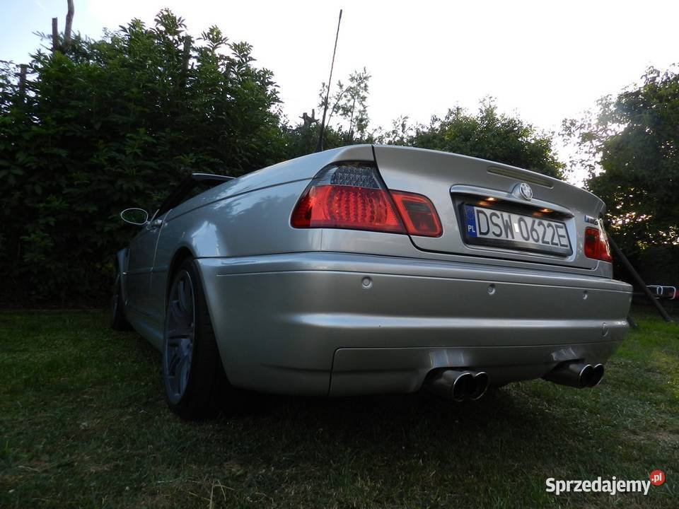 BMW M3 E46 CABRIO 343 M Power IMPORT CALIFORNIA Strzegom