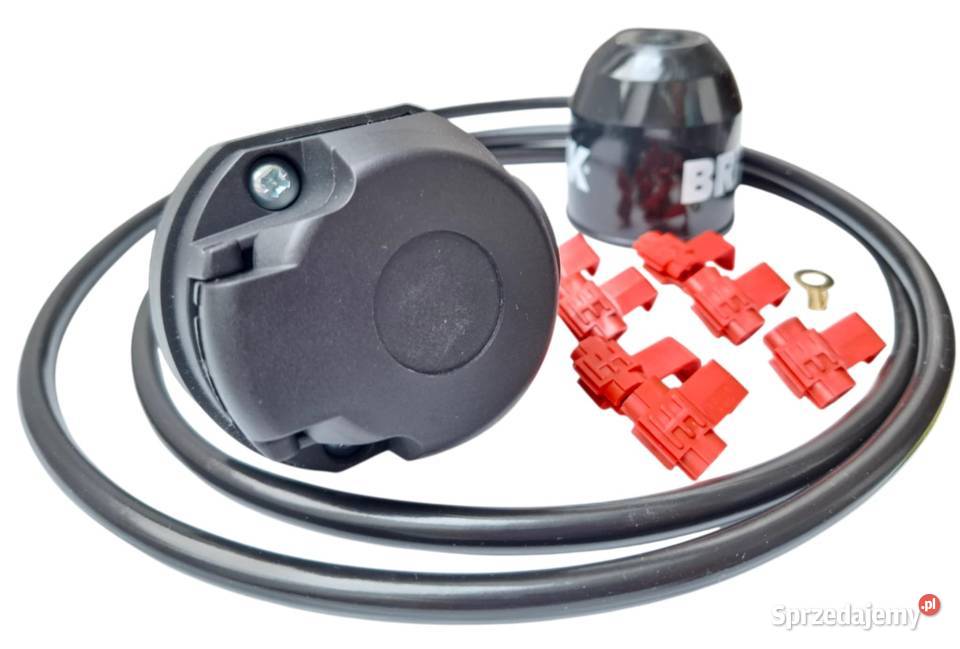 WIĄZKA 7 pin 7x075 INSTALACJA UNIWERSALNA HAK Holowanie Wrocław sprzedam