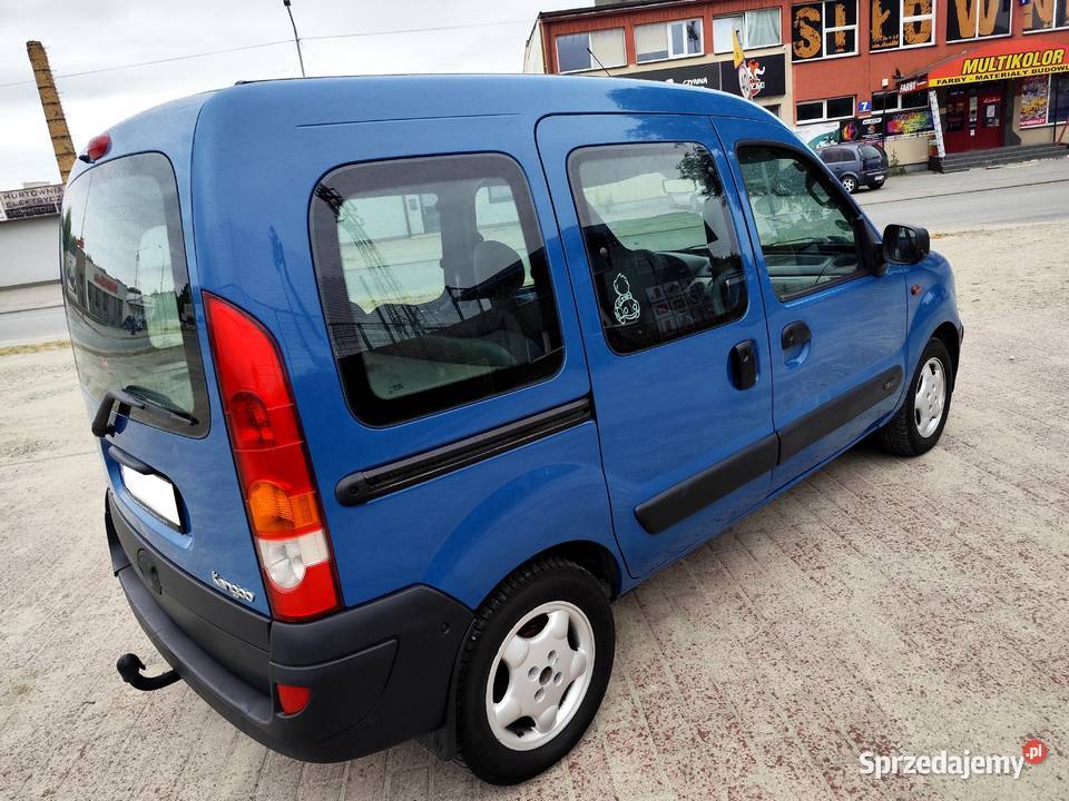 Renault Kangoo Lift 16 16v Benzyna Osobowe 1600cm3 Kangoo podkarpackie Jasło