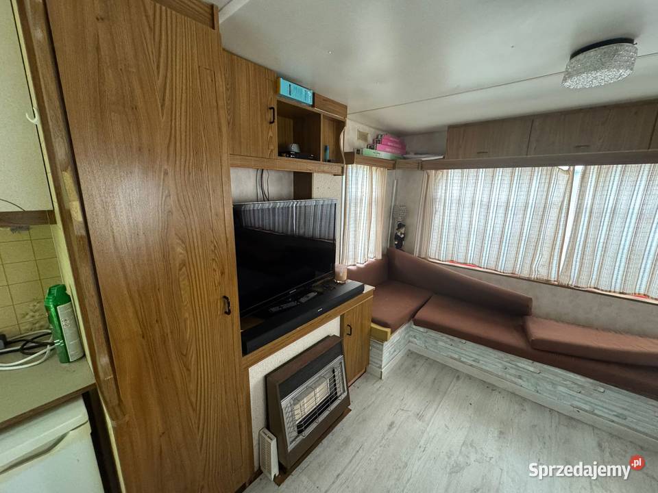 Domek holenderski angielski przyczepa Niechorze