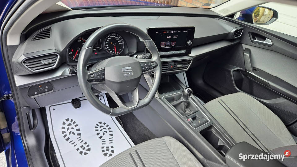 Seat Leon Sportstourer 15 Tsi 130 FULL LED Salon niebieski Aleksandrów Łódzki