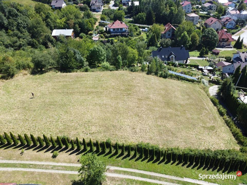 Widokowa działka budowlana w Sanoku Sanok