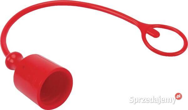 Zatyczka przeciwpyłowa PVC M red TFA34R