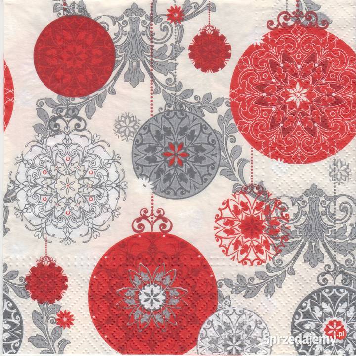 Decoupage serwetki Boże Narodzenia zestaw 6 Skarżysko-Kamienna