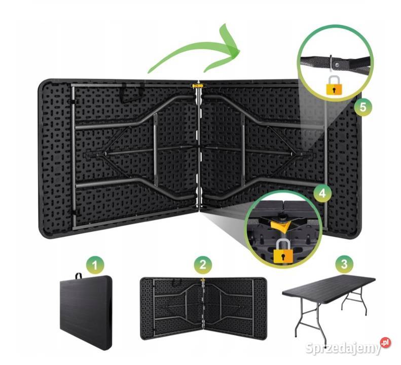 Stół składany Cateringowy ogrodowy grillowy Duży Rzeszów