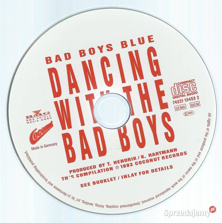 CD Bad Boys Blue Dancing With The Bad Boys 1993 Brwinów