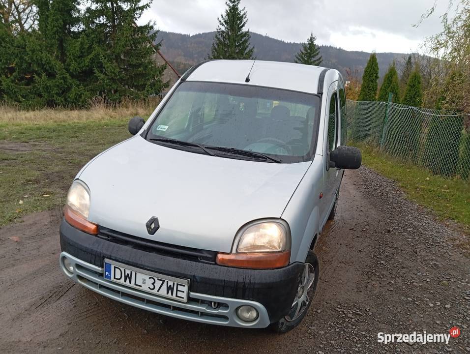 Renault Kangoo 14 benz 5os hak Salon Polska Wałbrzych