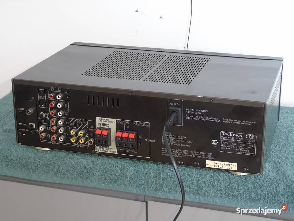 Amplituner Technics SAEX 320 sprawny i mocny Amplitunery Jasło