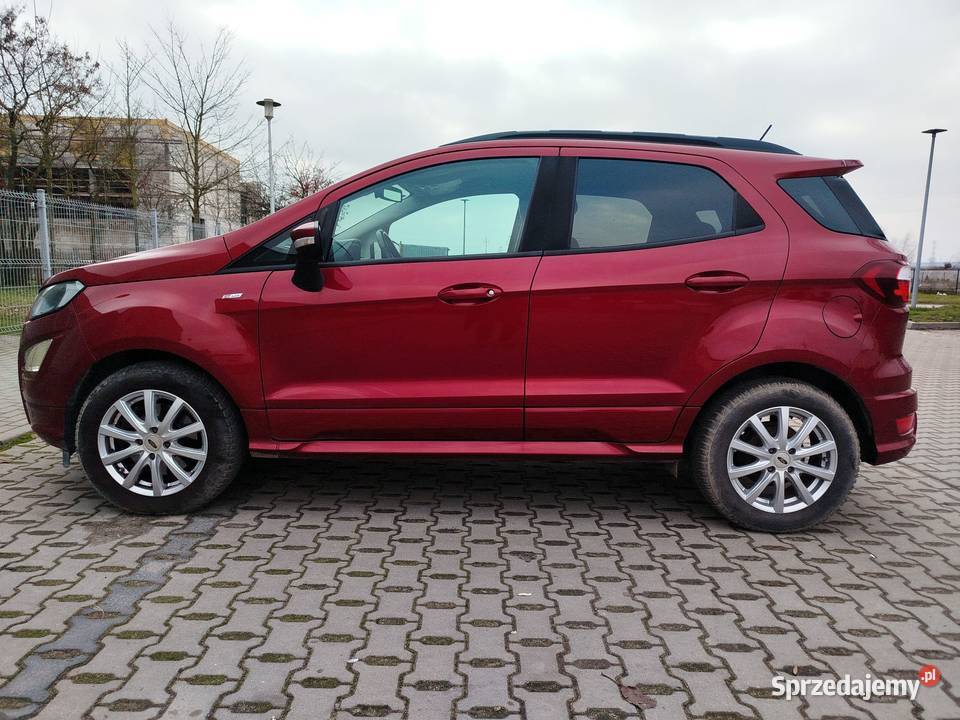Ford EcoSport STLINE 10 EcoBoost 125 2019r benzyna wielkopolskie Dopiewo