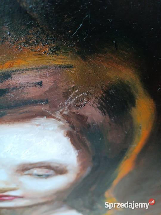 XXL duży obraz olejny Marek Grzegorz Whisper of wielkopolskie Poznań sprzedam