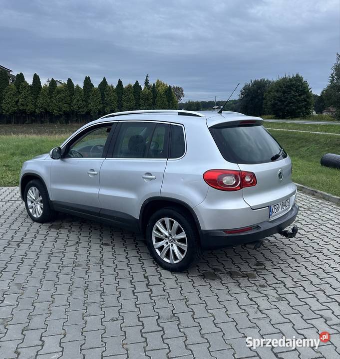 Volkswagen Tiguan 20 TDI 2008r 4x4 Automat Samochody osobowe Pilzno