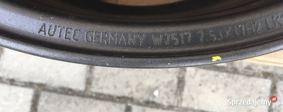 Felgi Alufelgi Autec Germany 17 5x112 GTI nie podkarpackie