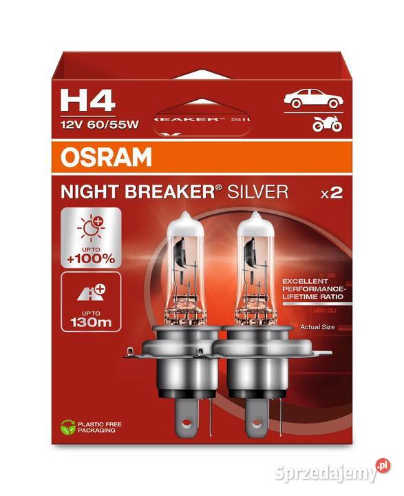 Żarówki H4 Osram Night Breaker Silver śląskie